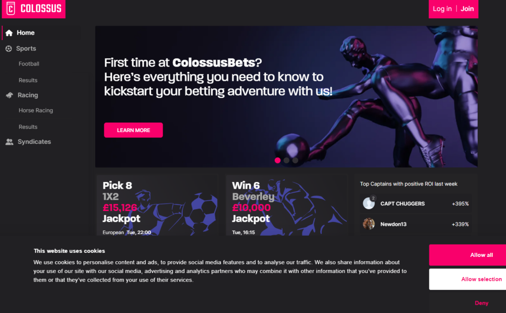Colossus Bets Review